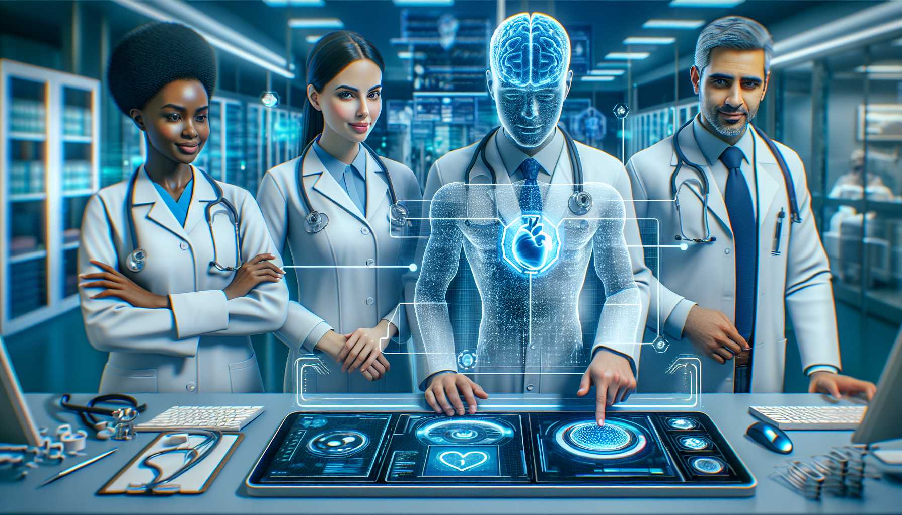 AI in healthcare helping doctors