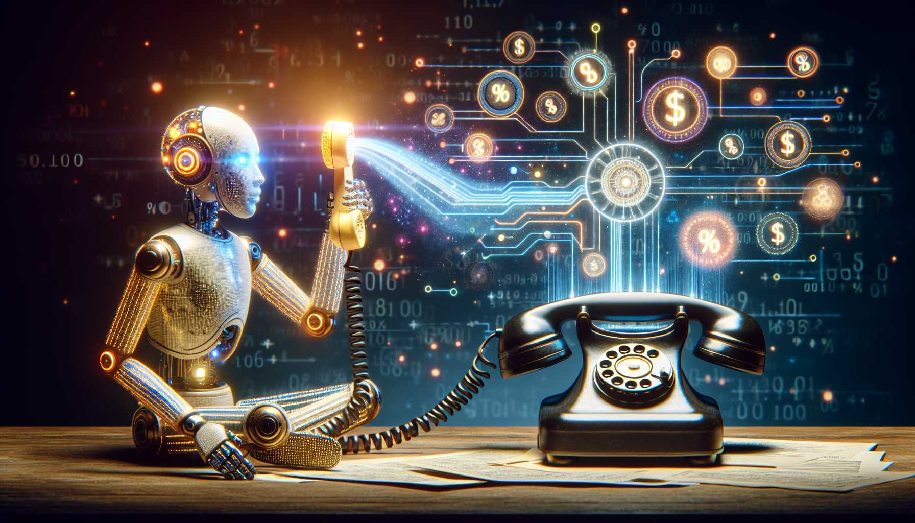 AI bot negotiating debt collections over a phone call