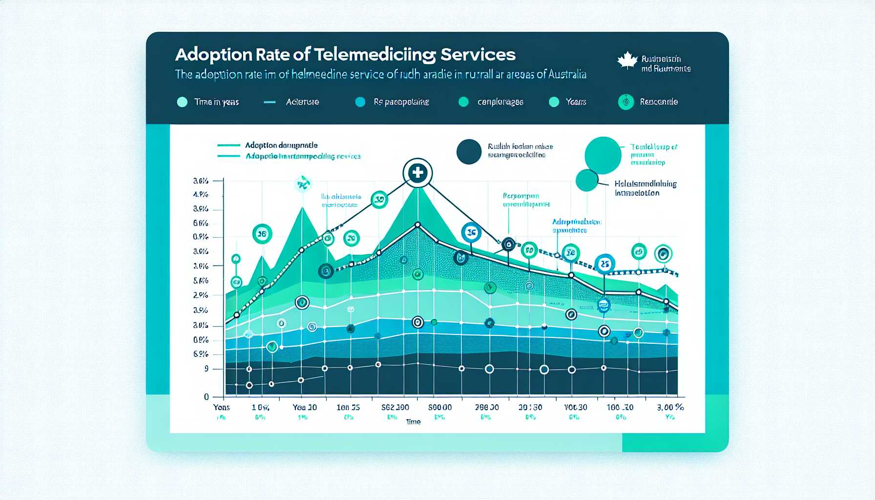 Adoption rate of telemedicine services in rural Australia