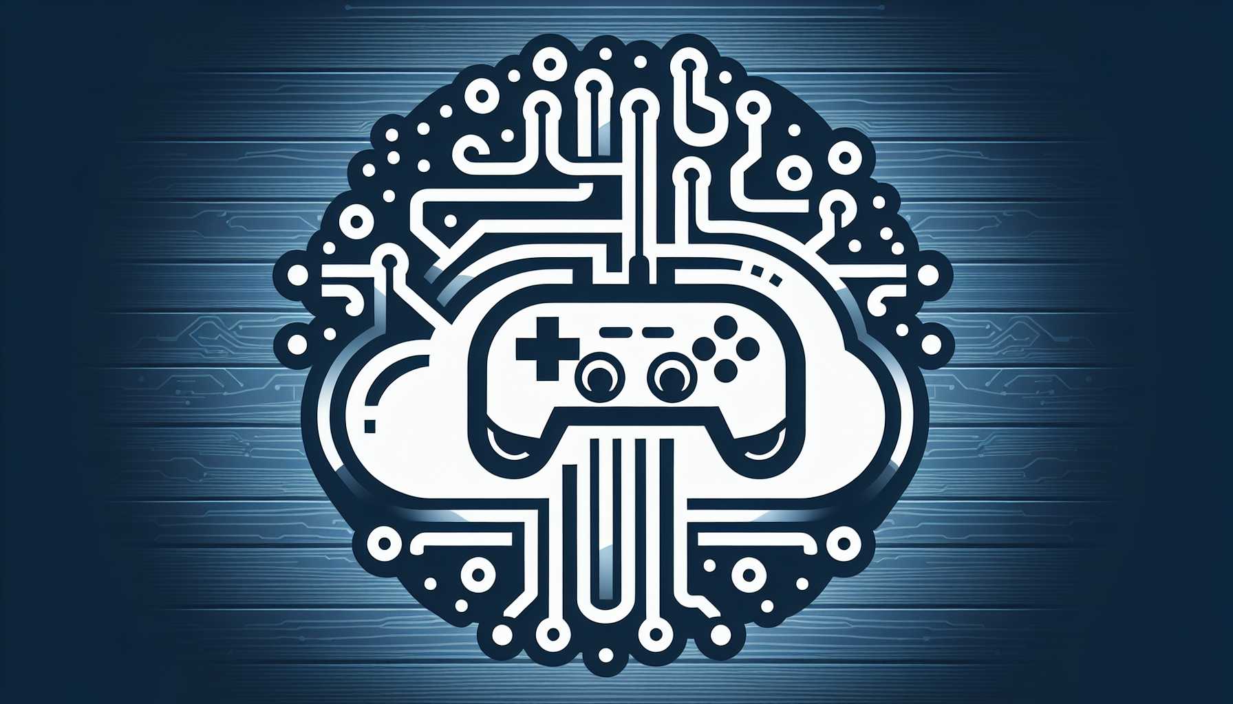 Cloud gaming concept with Xbox logo and digital streams