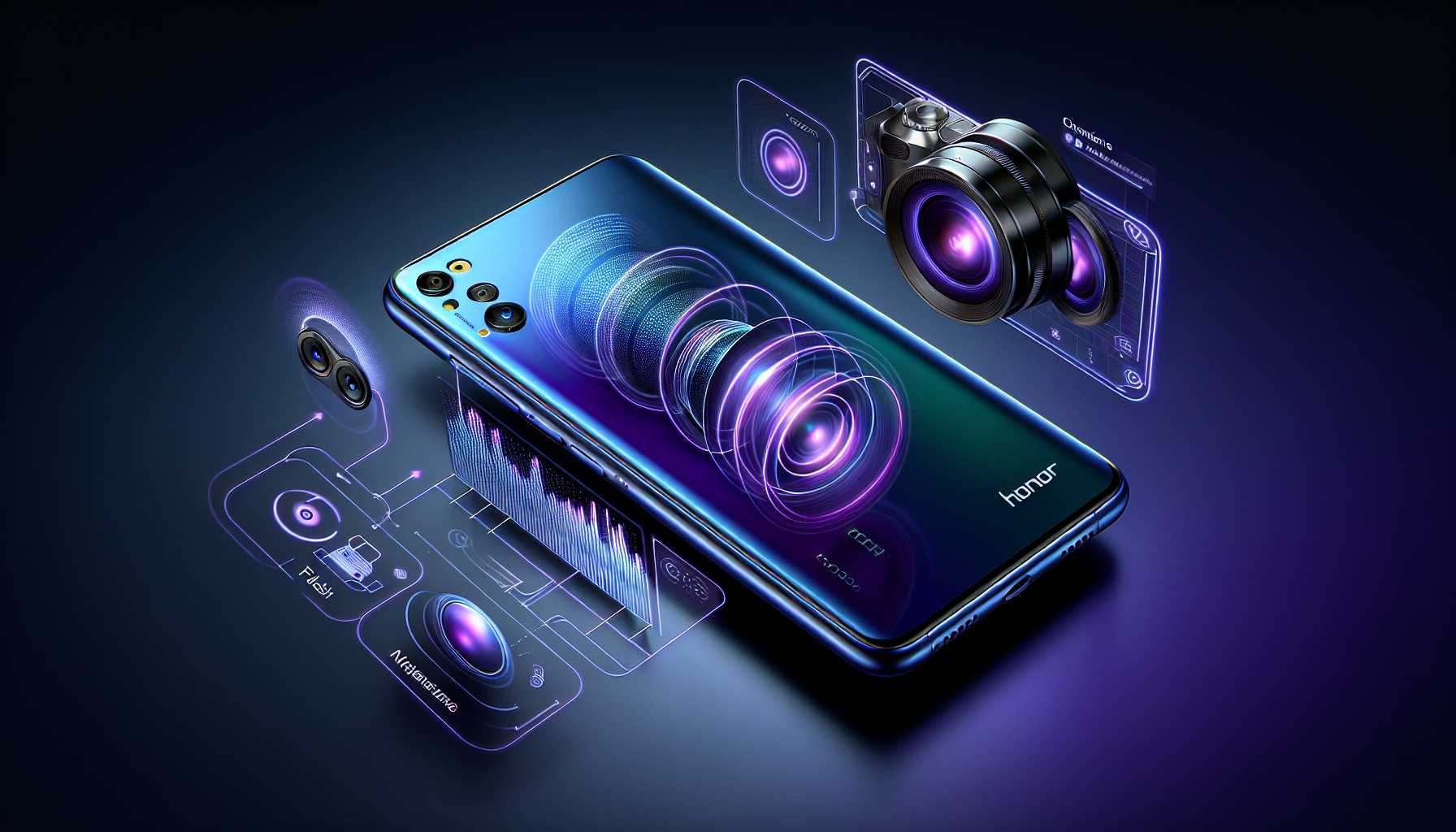 Honor Magic6 Pro with AI camera features