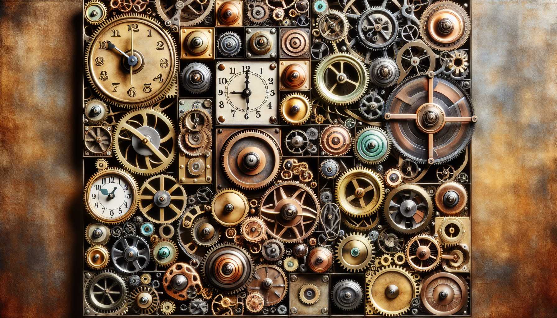 an intricate array of gears and clocks symbolizing continuation funds