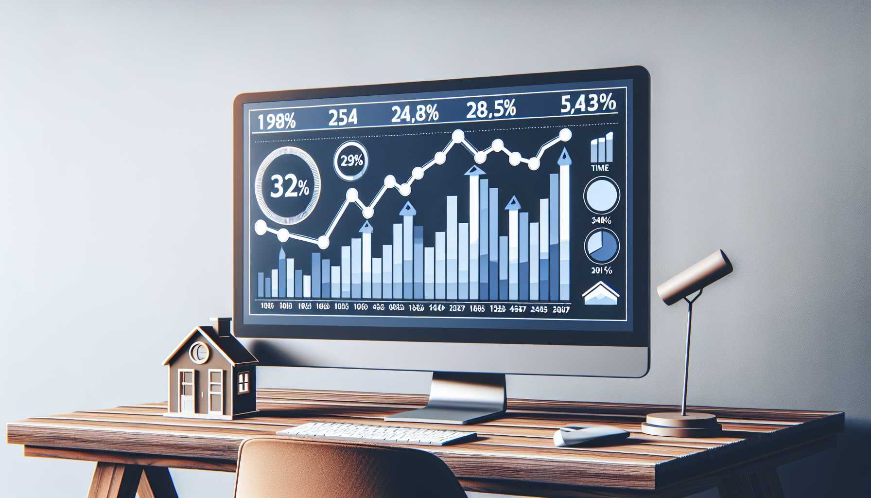 a graph showing the popularity of Realtor.ca in Canada