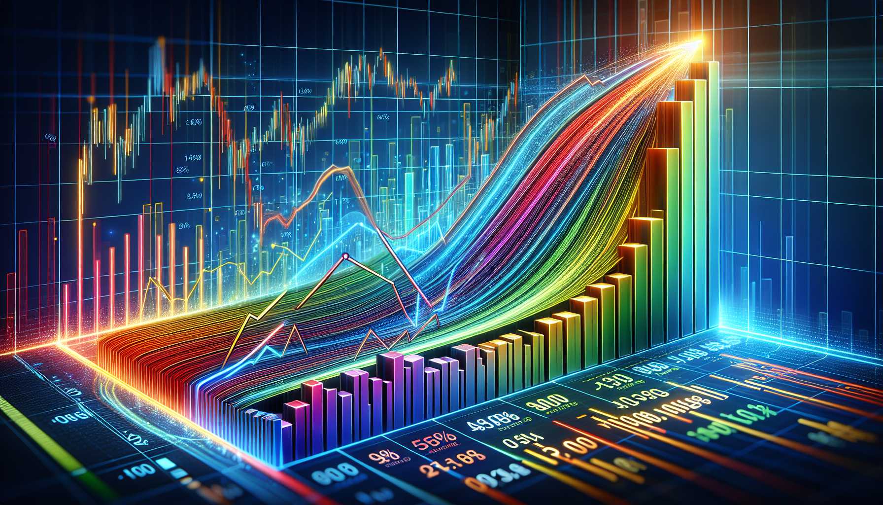 Nasdaq-100 Technology Sector index chart showing growth