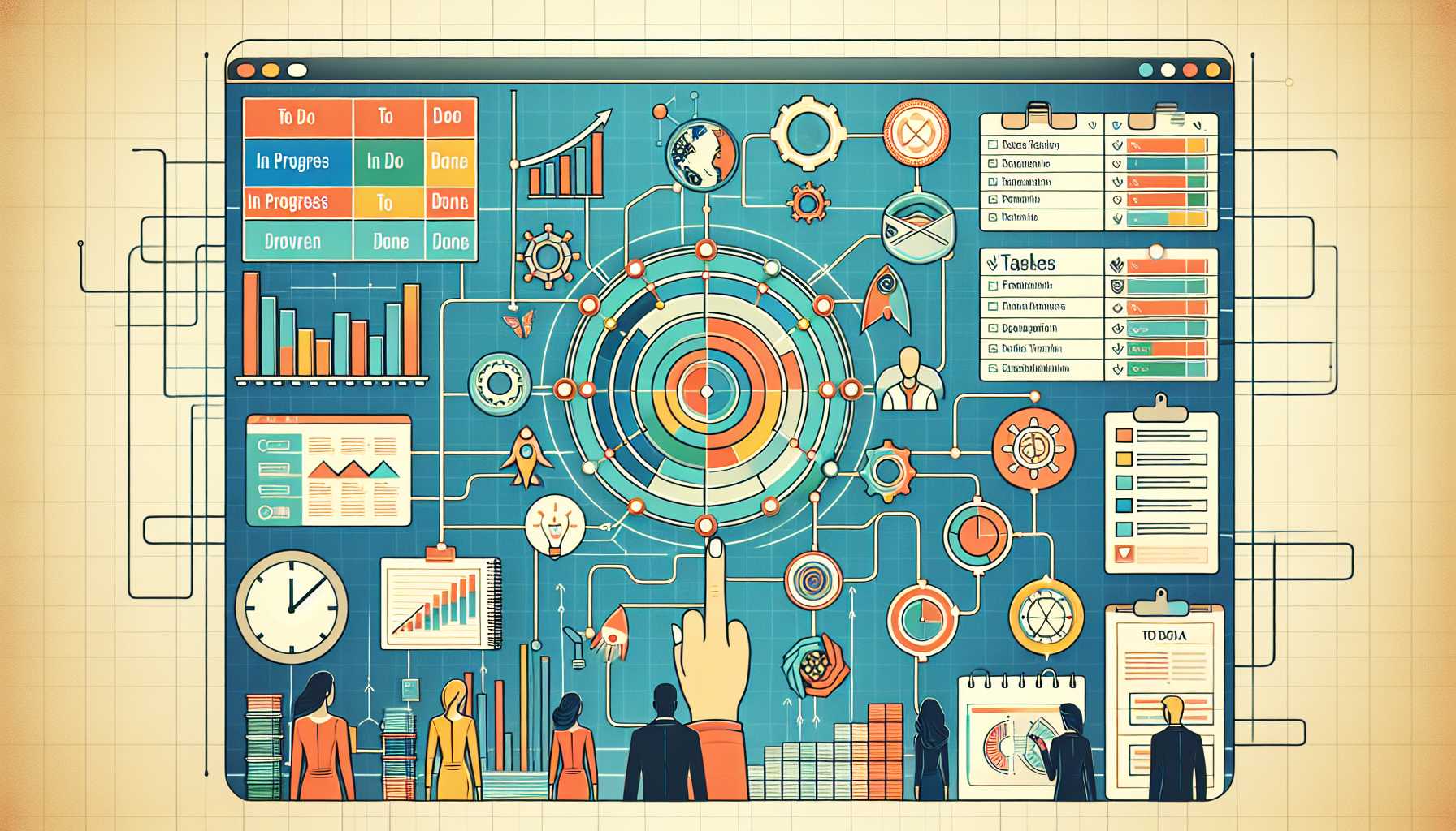 a screenshot of an Asana project management dashboard