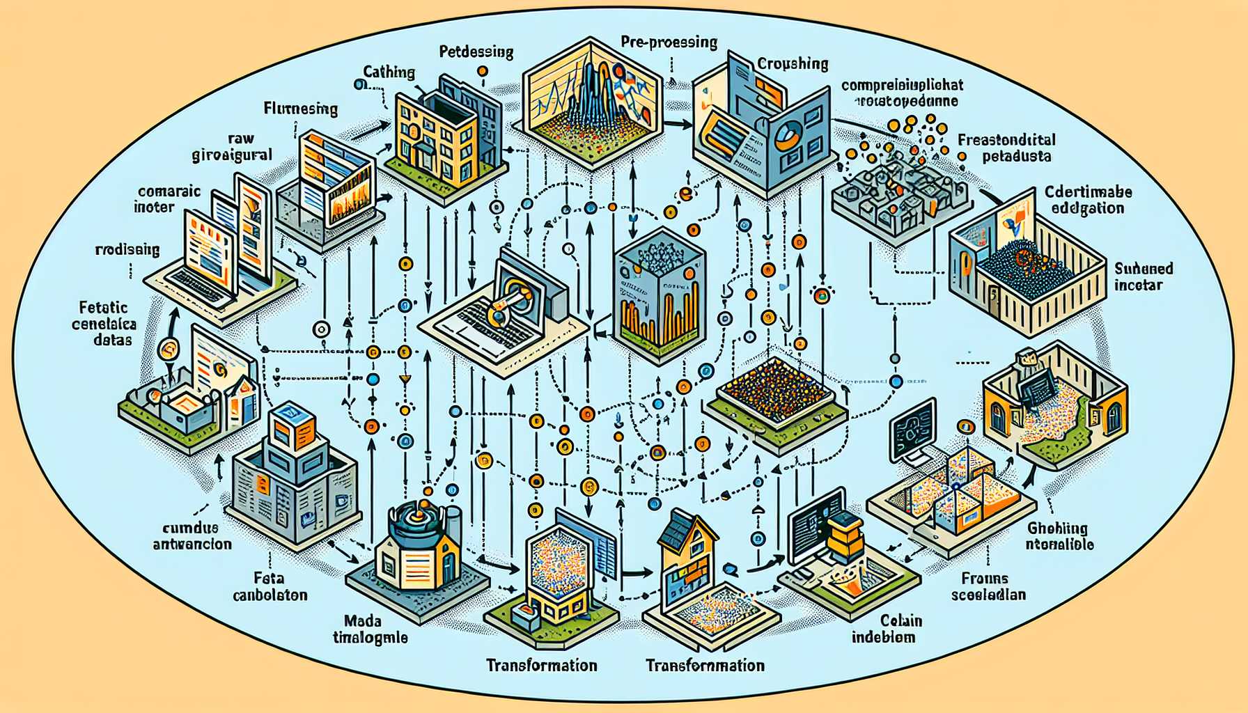 geospatial data transformation visualization