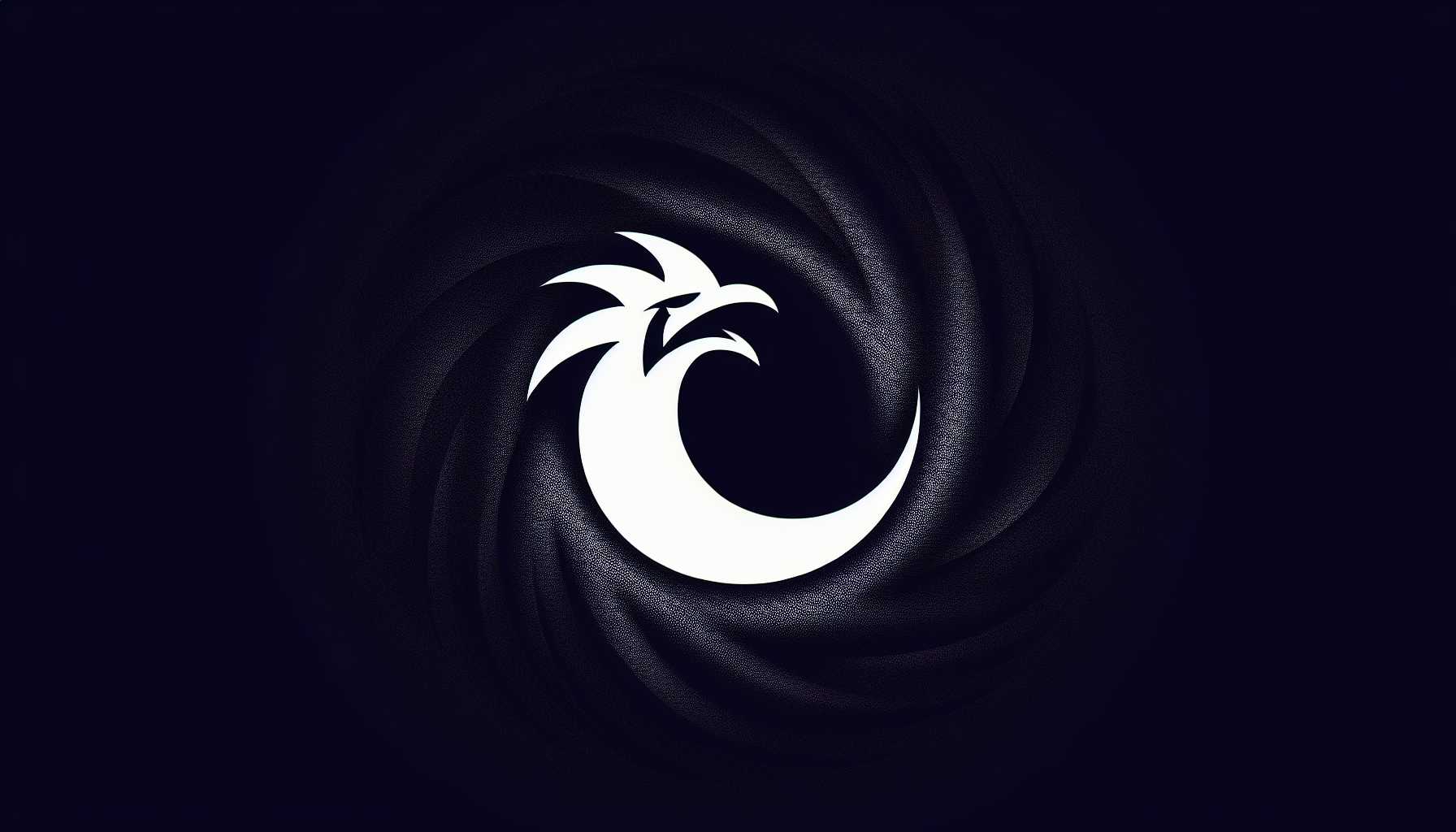 Animated logo of Rooster Teeth surrounded by darkness