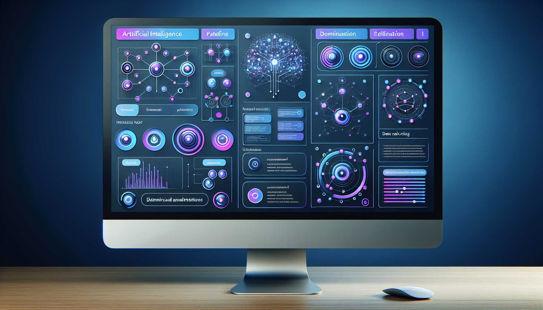 Pienso AI platform interface on a computer screen