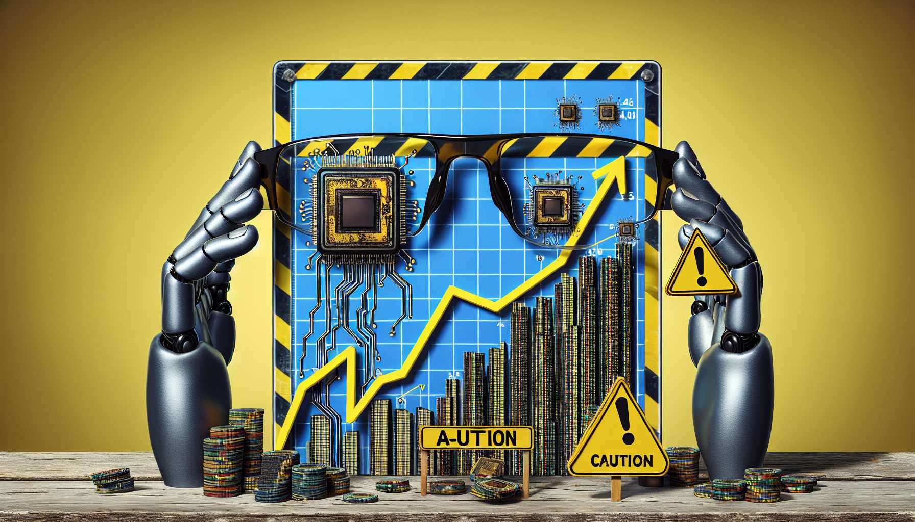 A rally of AI chip stocks as seen through the lens of caution