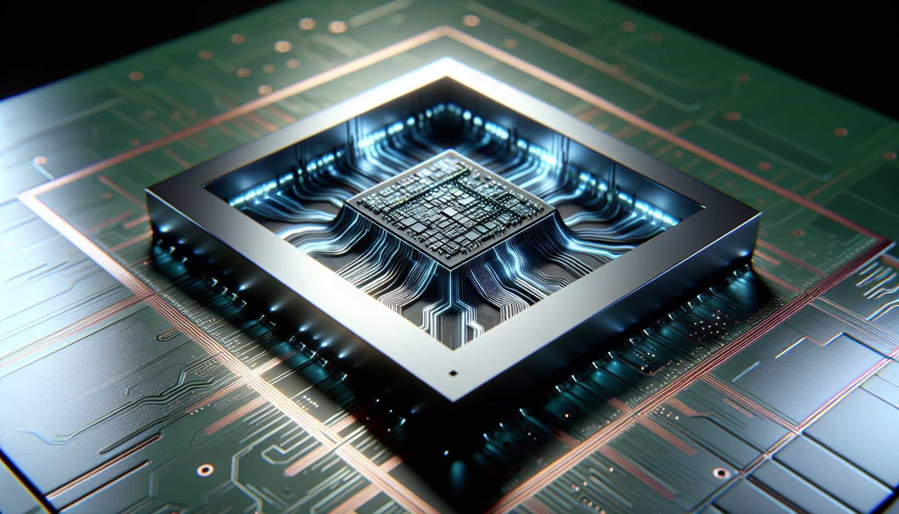 a cutting-edge AI chip