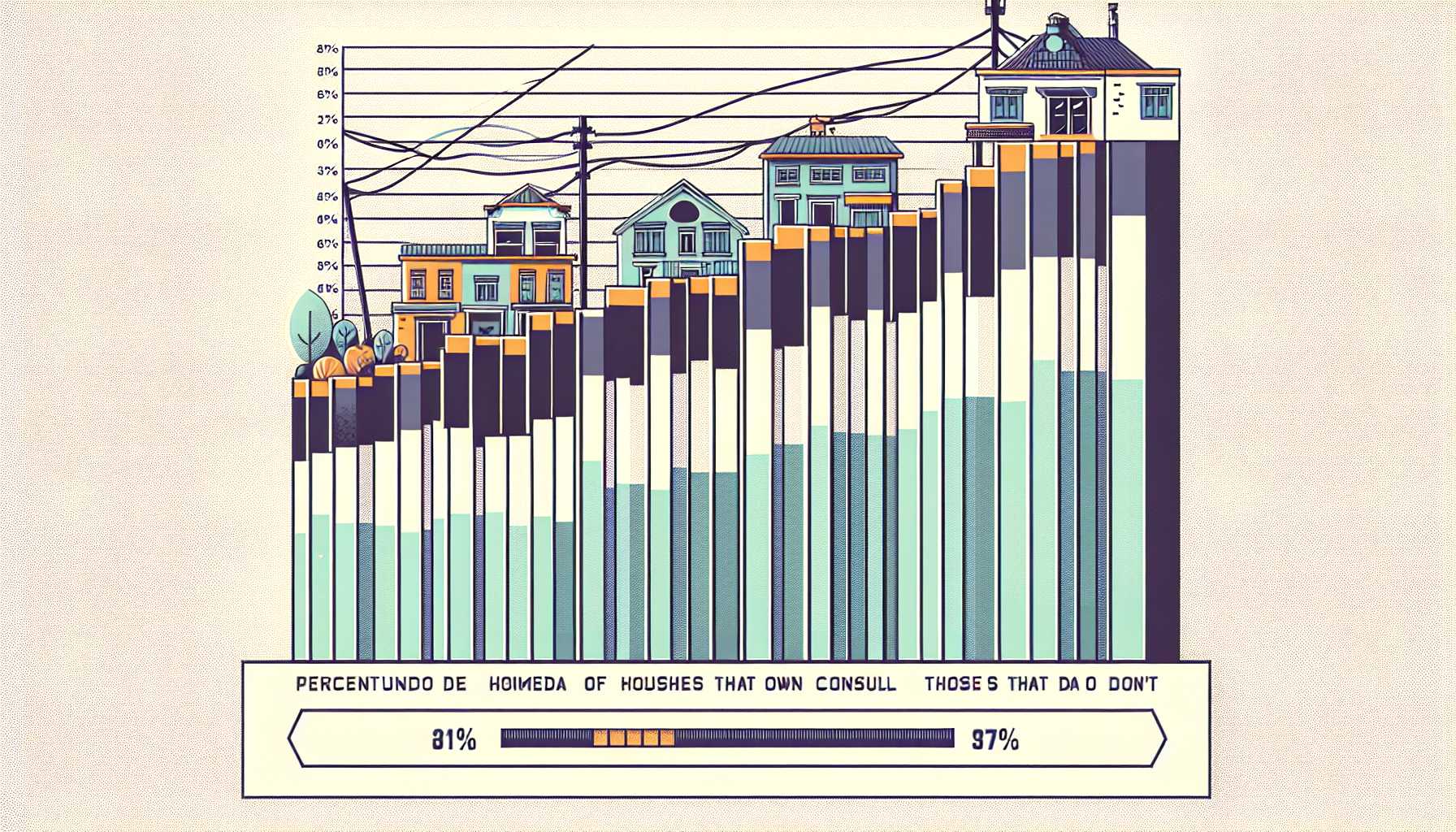 Percentage of households in Brazil with a gaming console