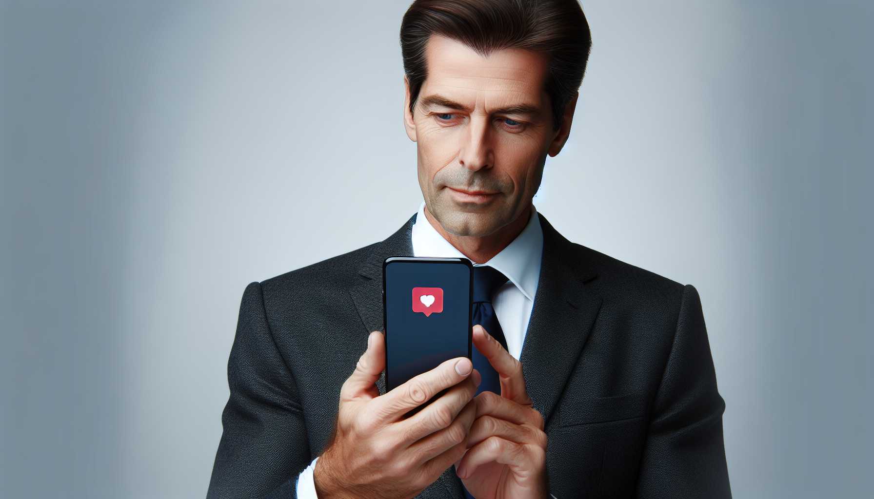 US Representative Jeff Jackson looking thoughtfully at his phone displaying TikTok app