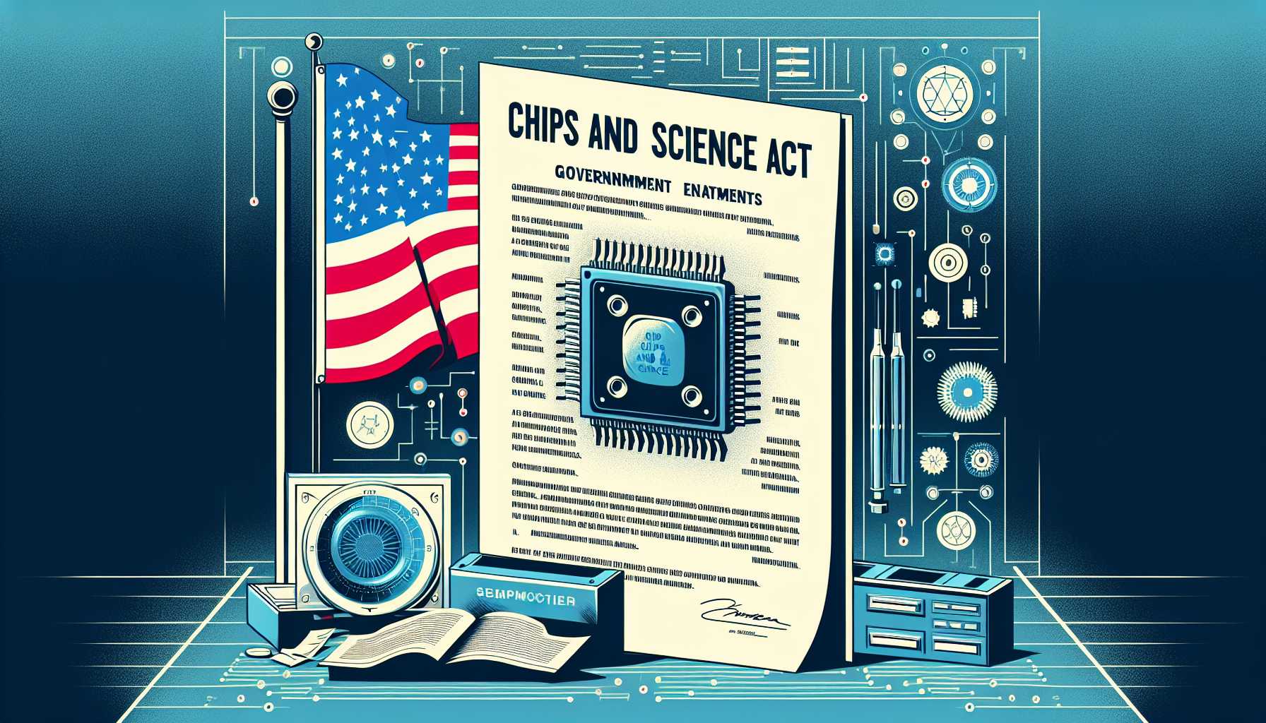Chips and Science Act artwork