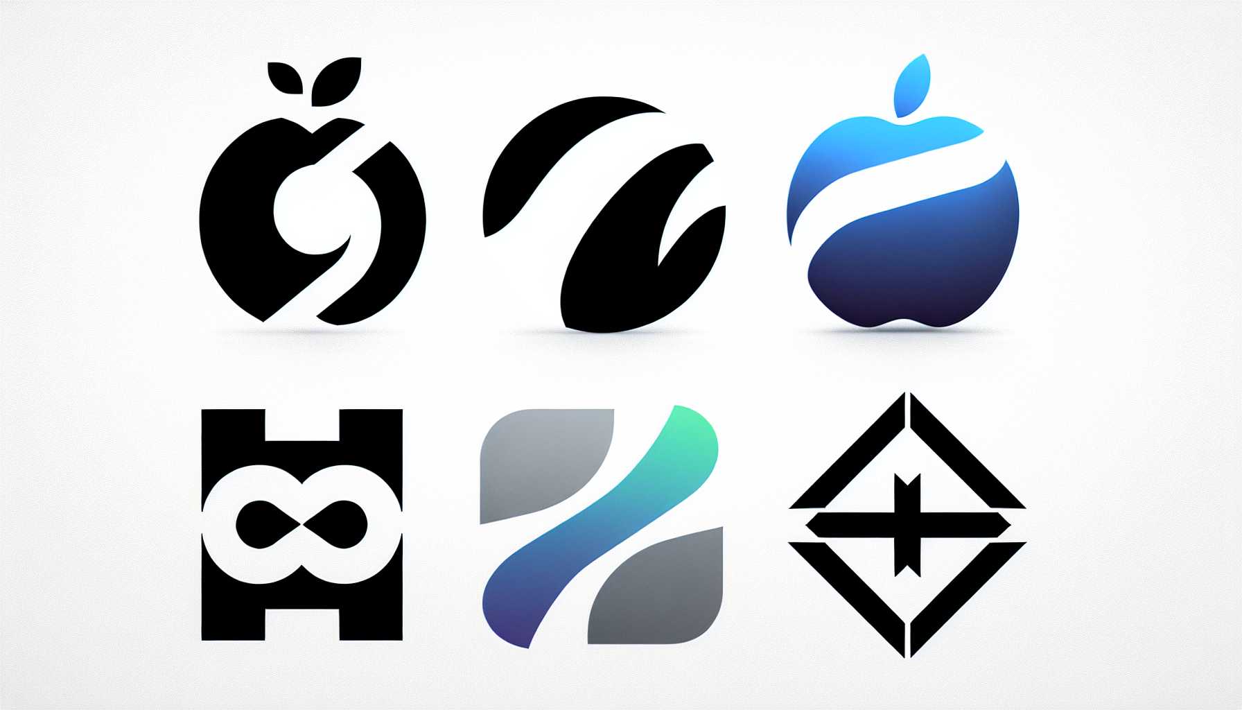 Collection of logos from tech companies Apple, Alphabet, Amazon, Meta Platforms, and Microsoft