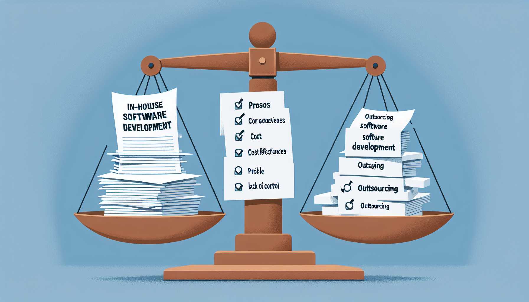 Finding the Sweet Spot: In-House vs. Outsourced Software Development