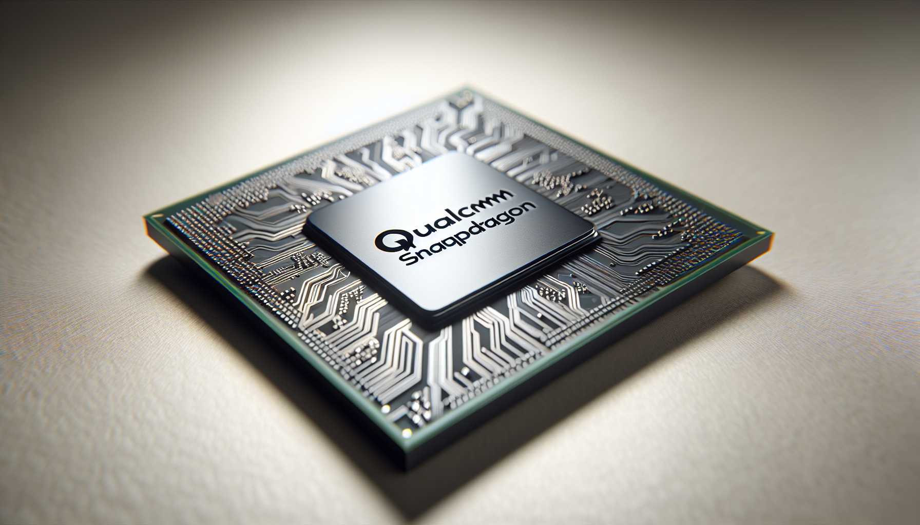 Qualcomm Snapdragon processor close up