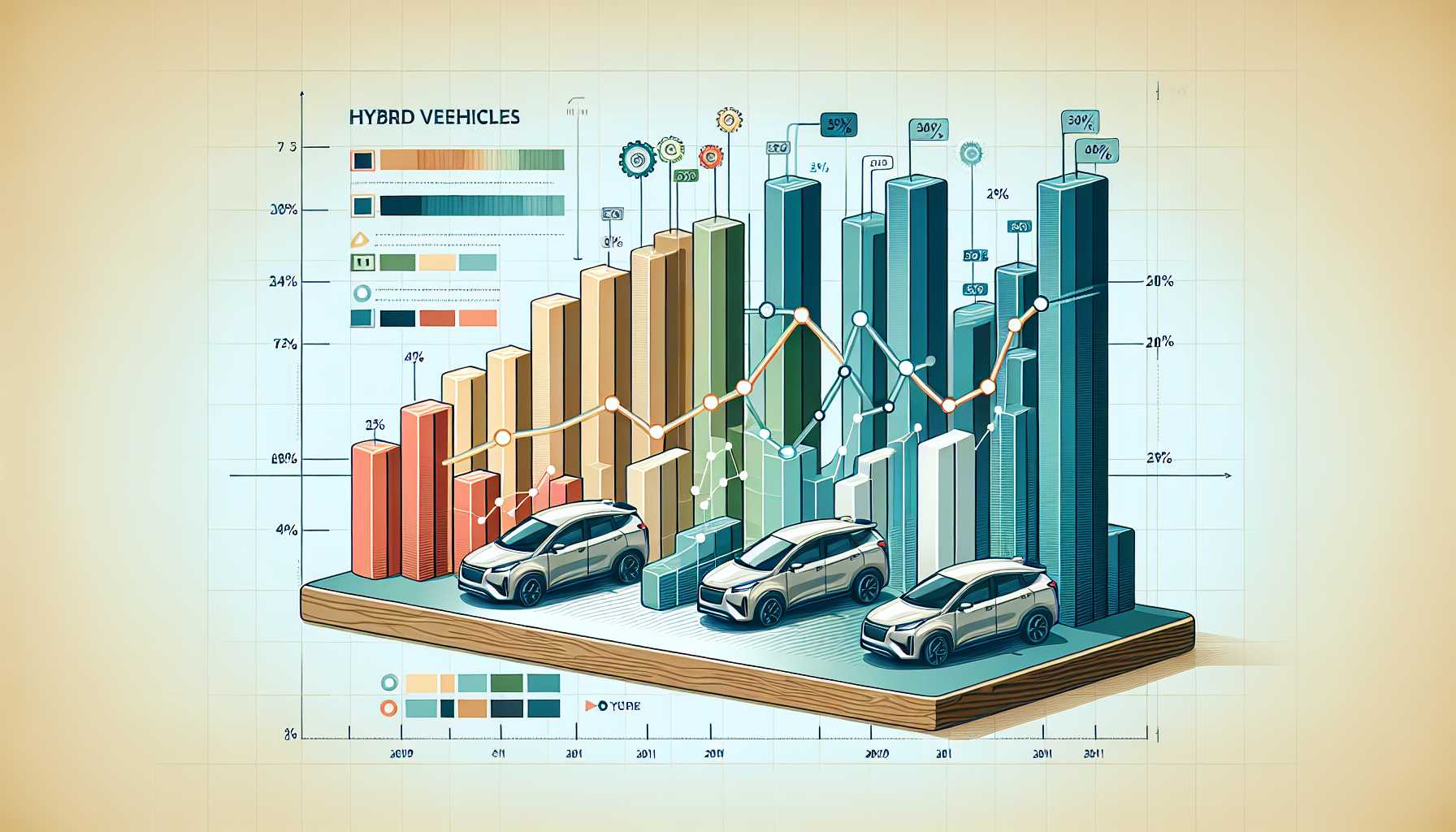 Market share of hybrid vehicles in Germany from 2020 to 2021