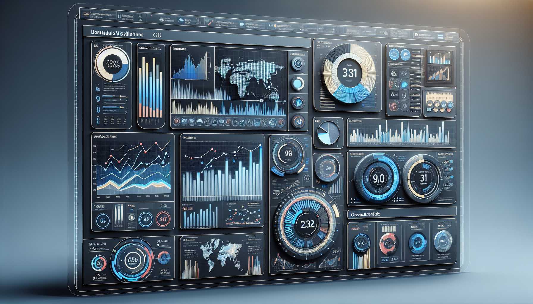 corporate financial analytics dashboard