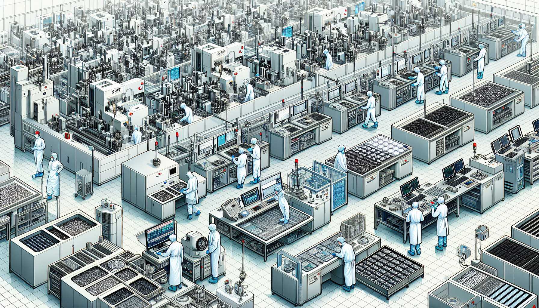 semiconductor production line