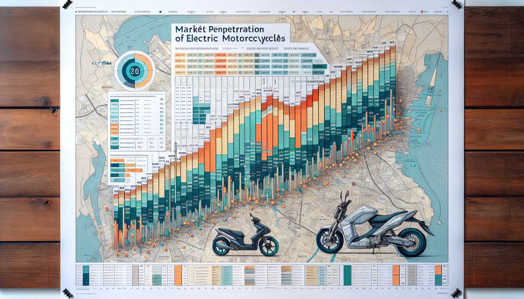 Market share of electric motorcycles in urban Vietnam