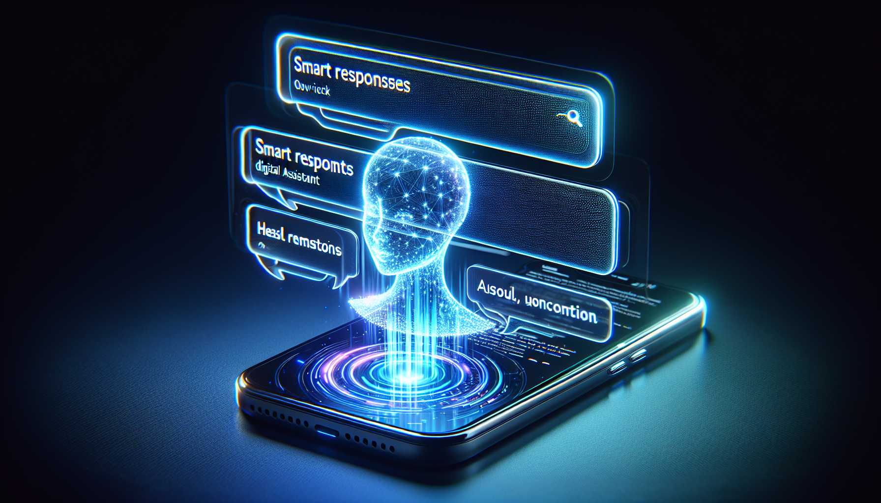 Generative AI-powered Siri on an Apple device screen showing contextual responses