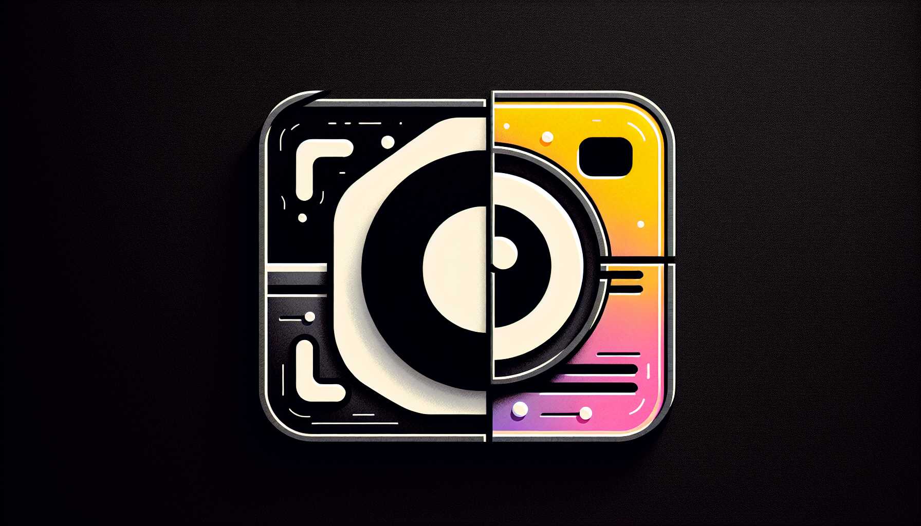 TikTok and Instagram logos clashing
