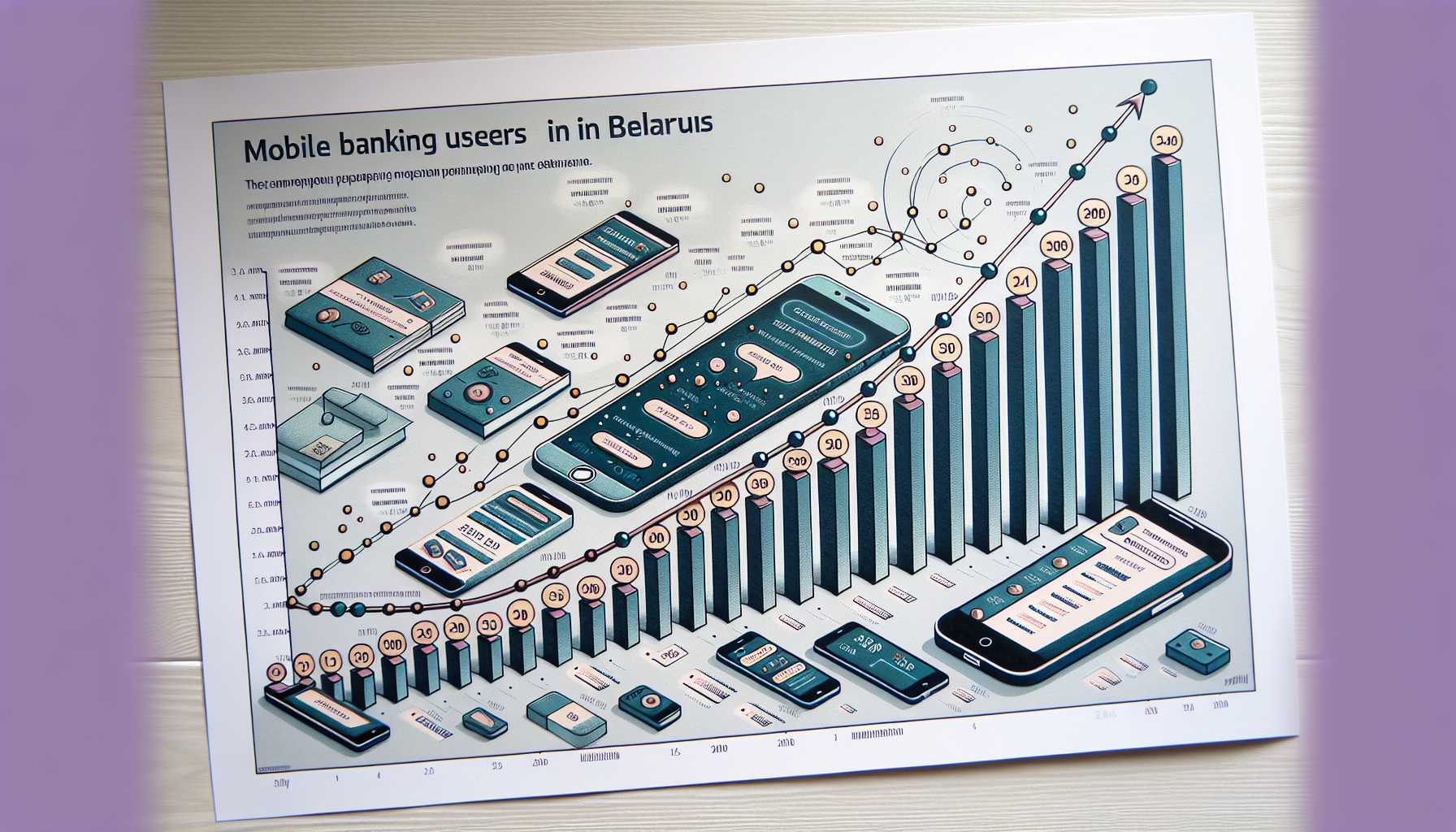 Growth of mobile banking users in Belarus