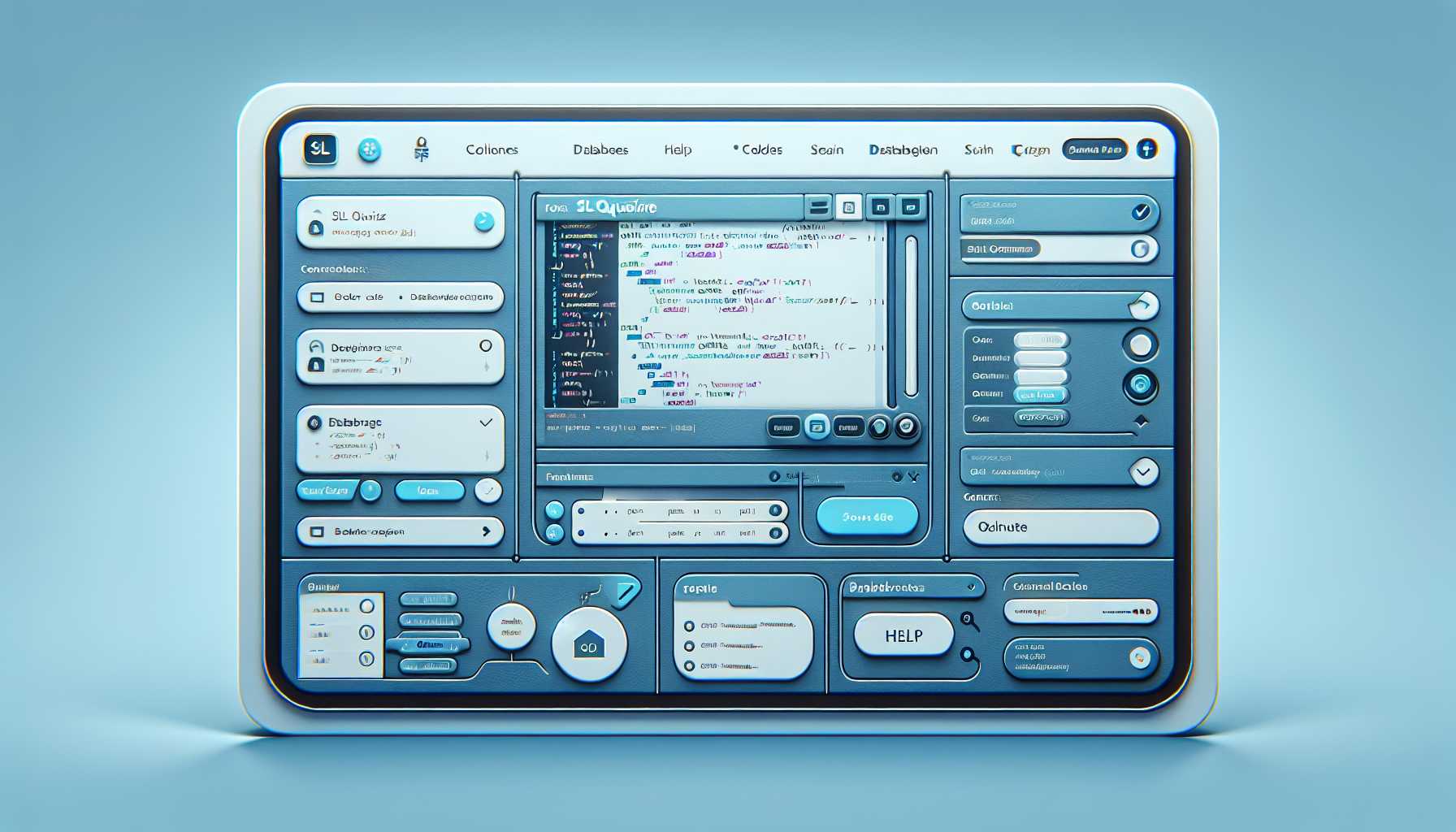 Snowflake's SQL query tool interface