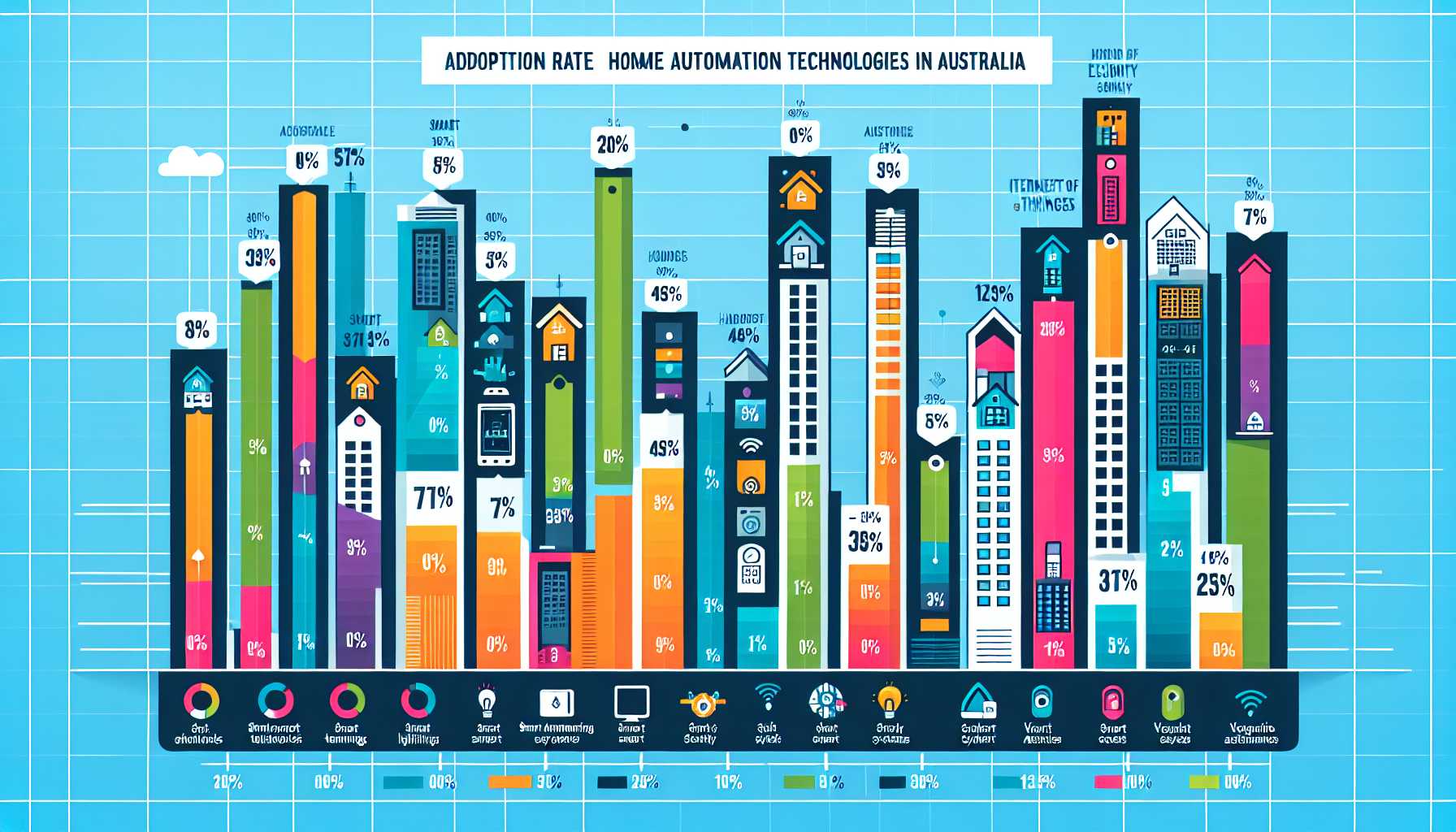 Adoption rate of home automation technologies in Australia