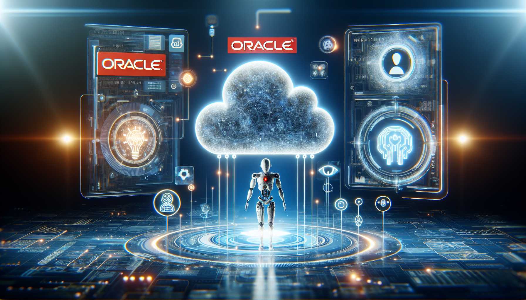 Oracle cloud platform technology integration with AI