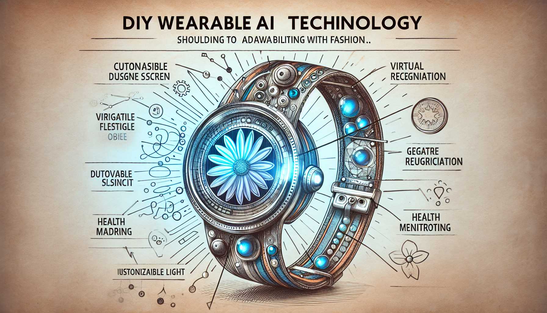 DIY wearable AI technology device