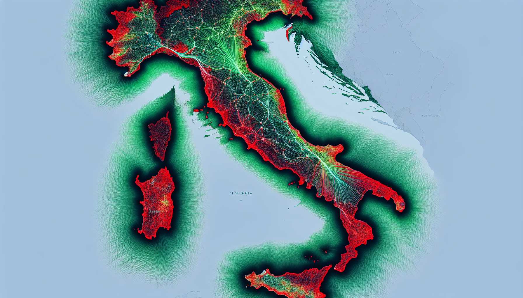 Italy Ultra-Fast Broadband Penetration Map