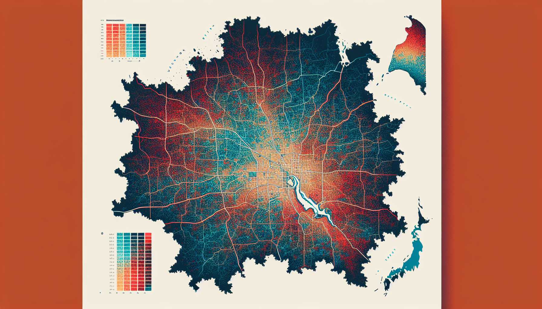 A map of Pskov Oblast highlighting urban areas with fast internet speeds.