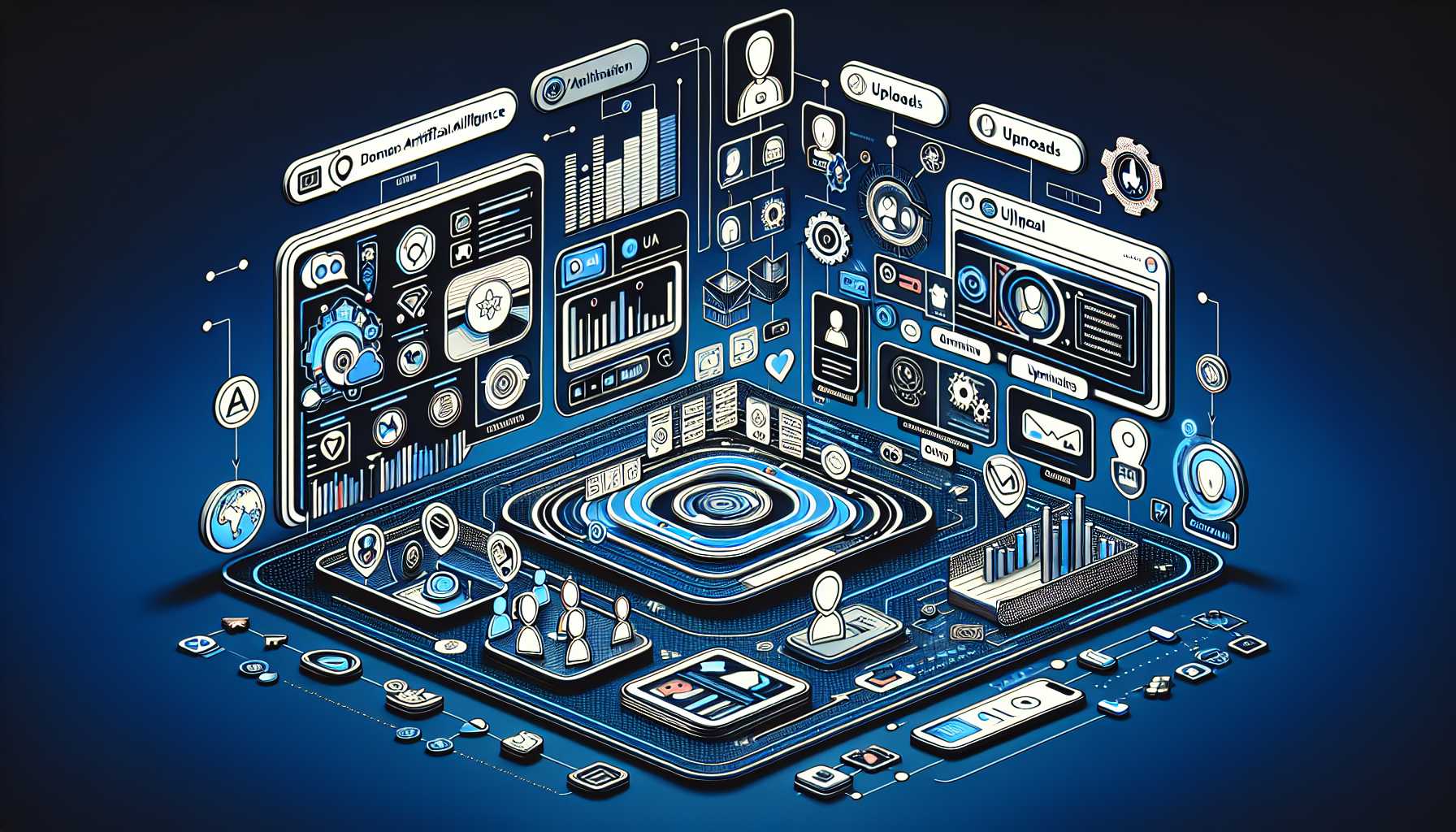 Concept of OpenAI's Media Manager interface