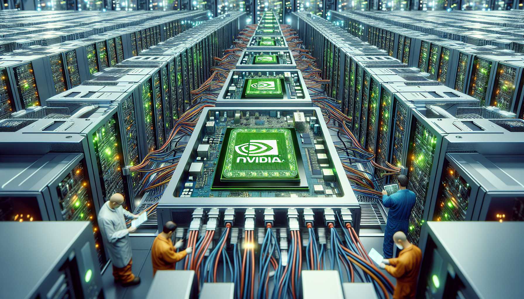 Nvidia AI chips powering data centers