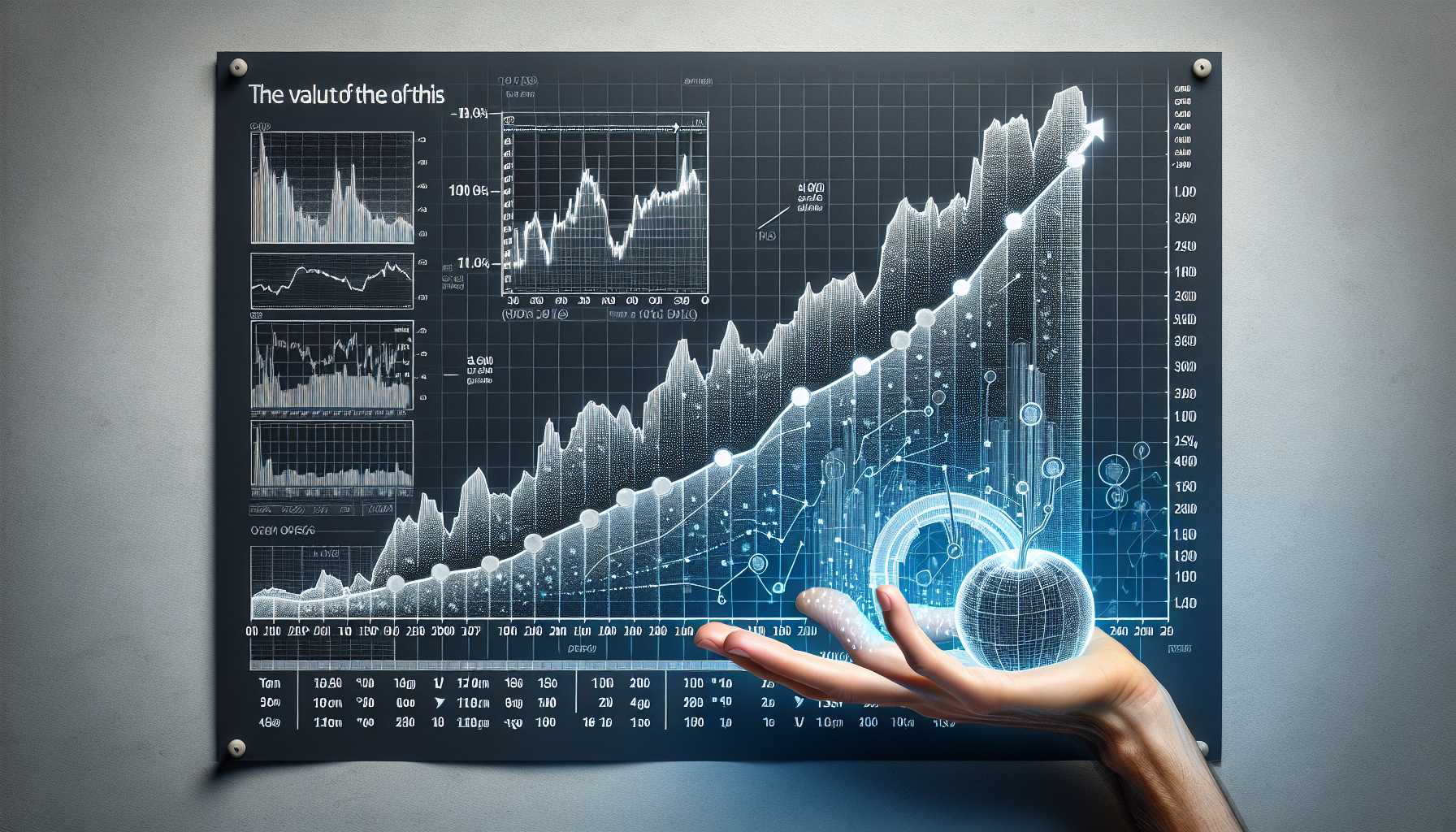 Graph depicting the growth of ServiceNow stock over the last decade.