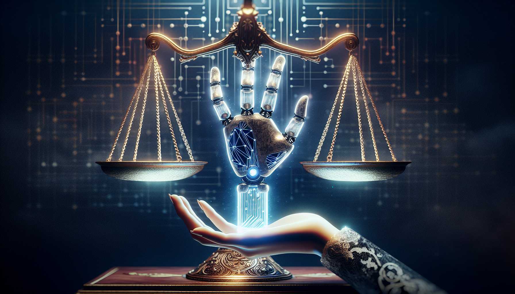 The Balance of Tech in the Courtroom: Navigating the New Legal Landscape with AI and Cybersecurity