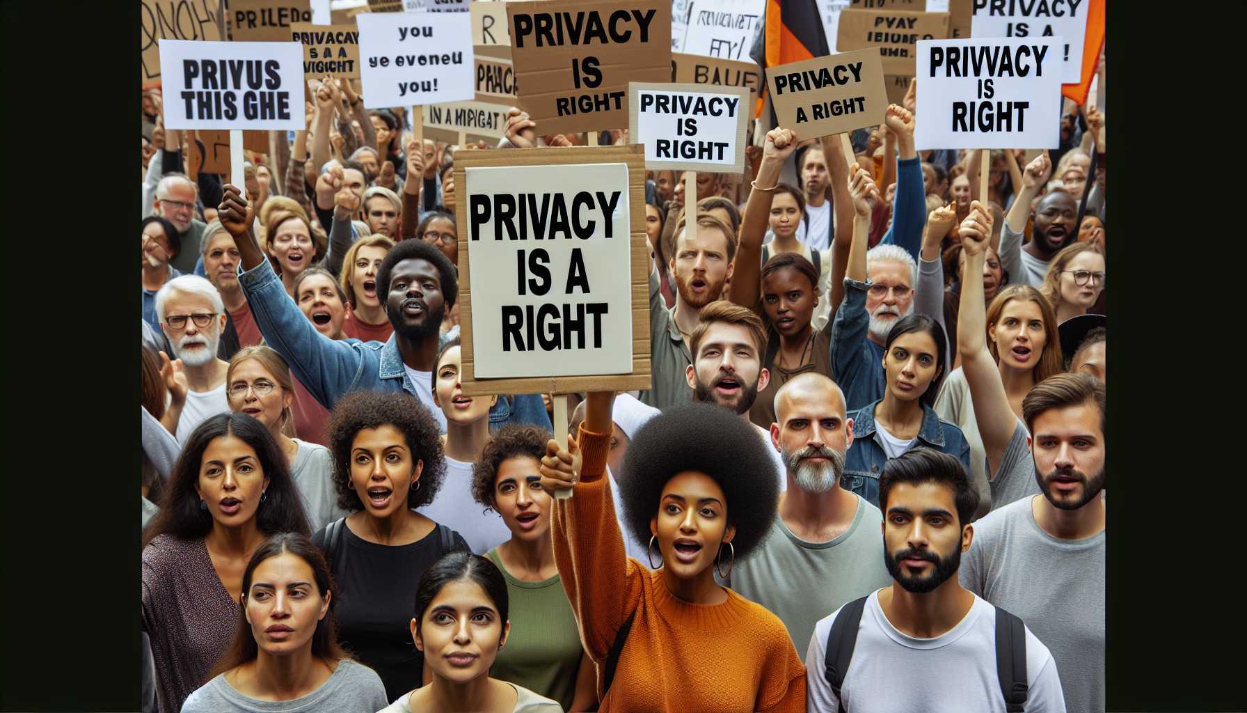 User privacy protests