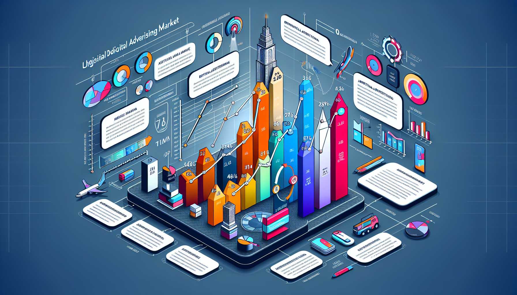 Growth of the digital advertising market in India