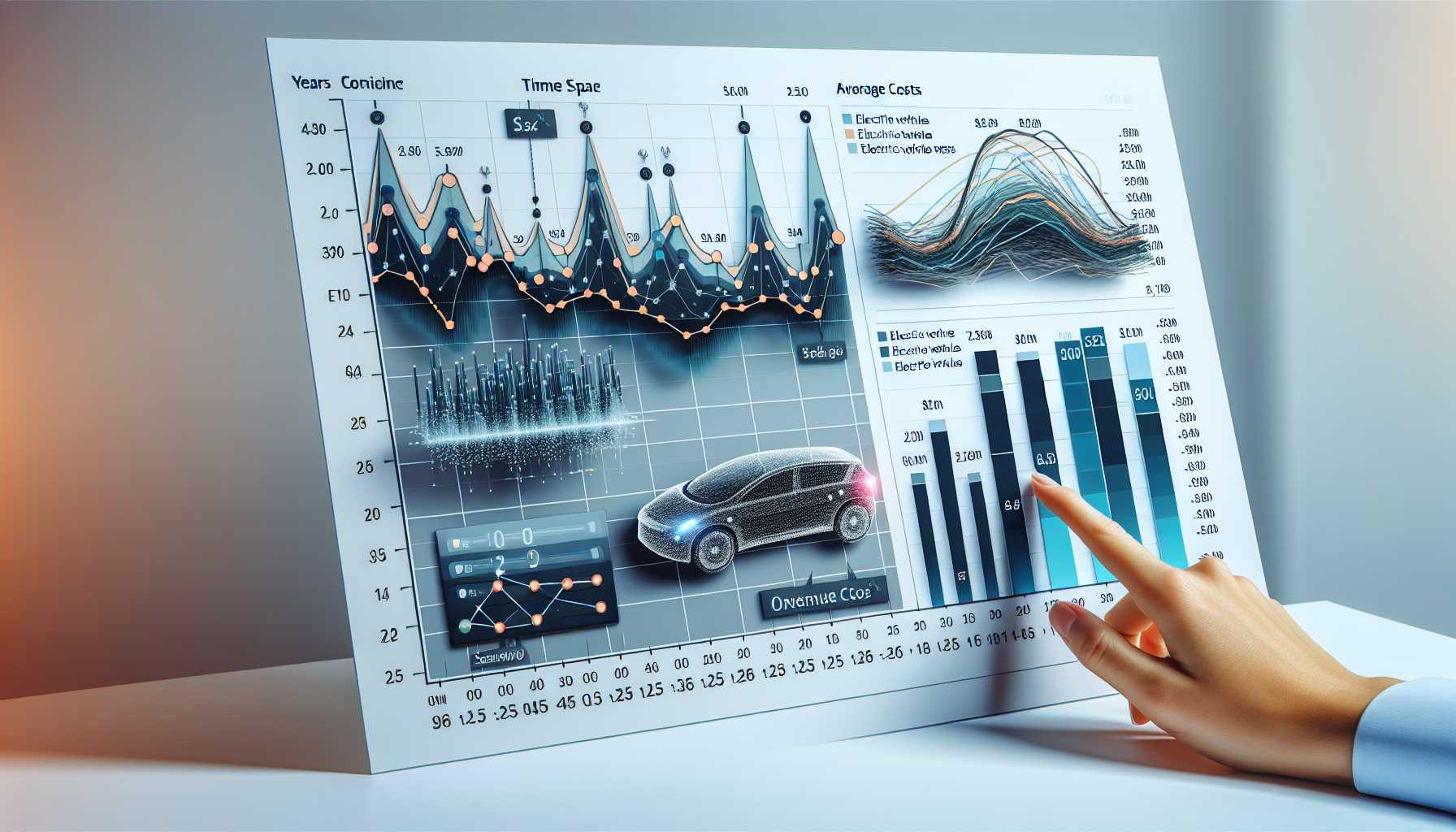 a graph showing the average cost of electric vehicles in Australia