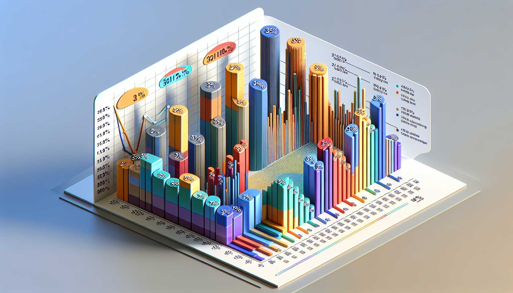 Graph showing the percentage of small businesses in Spain with a digital marketing strategy