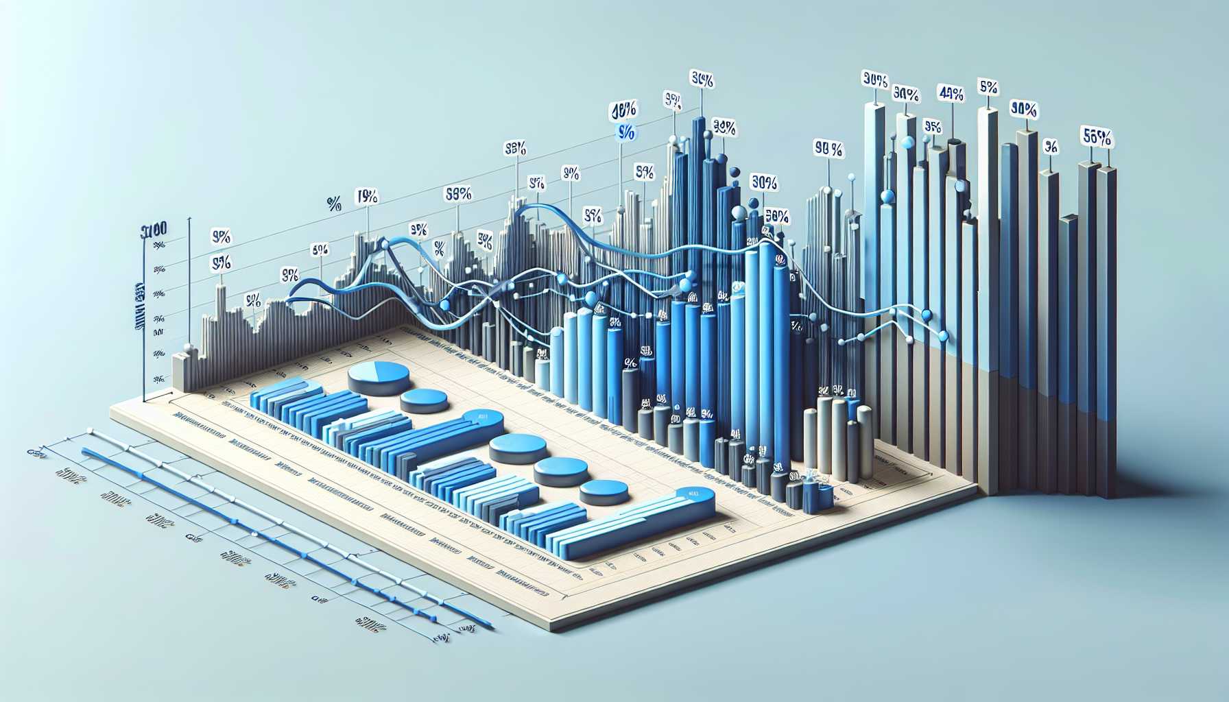 A graph showing the percentage of businesses in Italy that use online customer service tools.