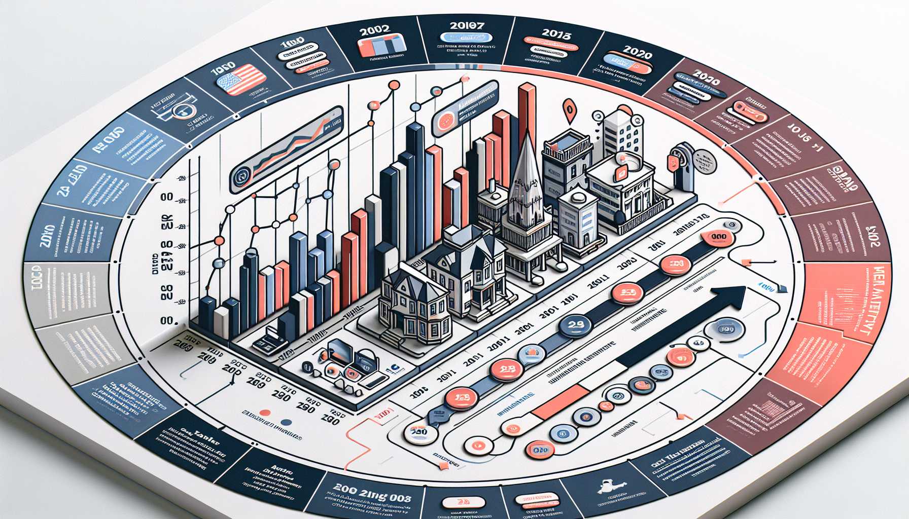 A graph showing the growth of digital real estate platforms in the USA