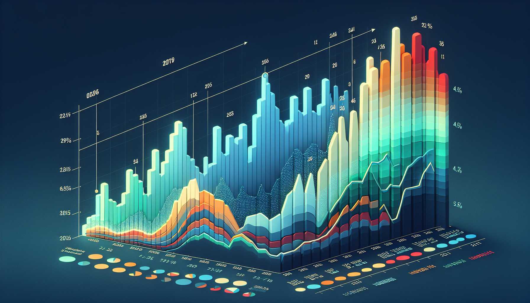 Graph showing the growth of digital tool adoption by businesses in Irkutsk Oblast over the past five years.