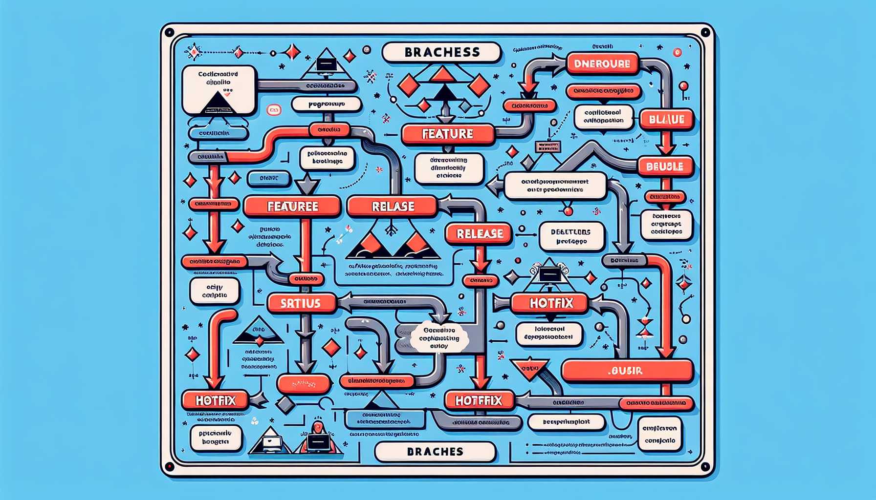 Harmonizing Change: Best Practices in Version Control and Branching for Collaborative Software Development