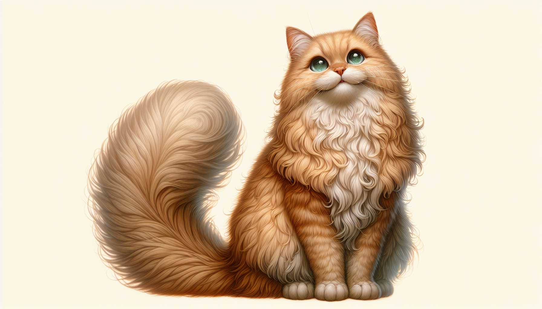 A happy cat