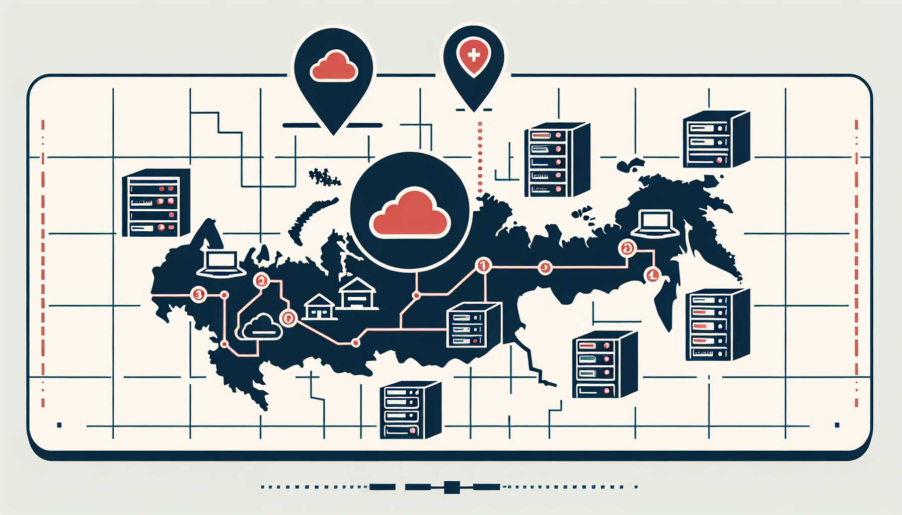 A map of Mordovia with data centers of Yandex Cloud, Cloud4Y, Selectel, Mail.ru Cloud Solutions, and VK Cloud Solutions highlighted.