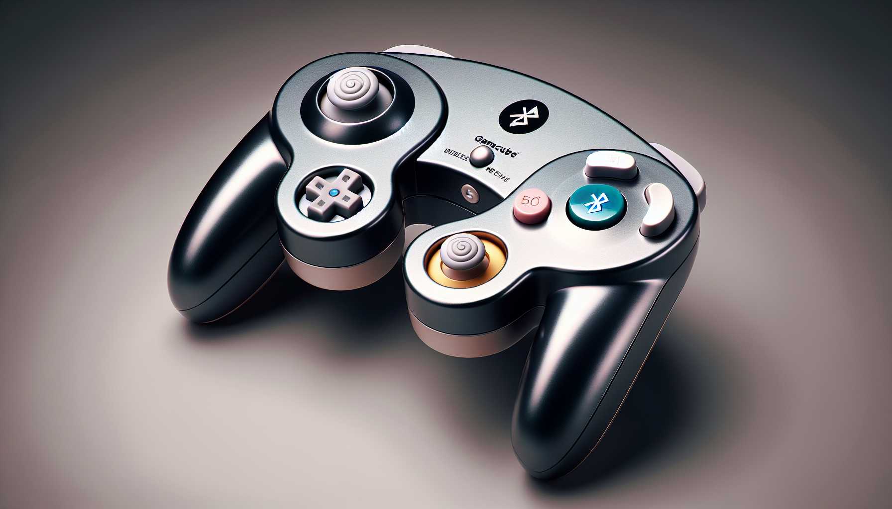 A modernized GameCube controller with Bluetooth connectivity