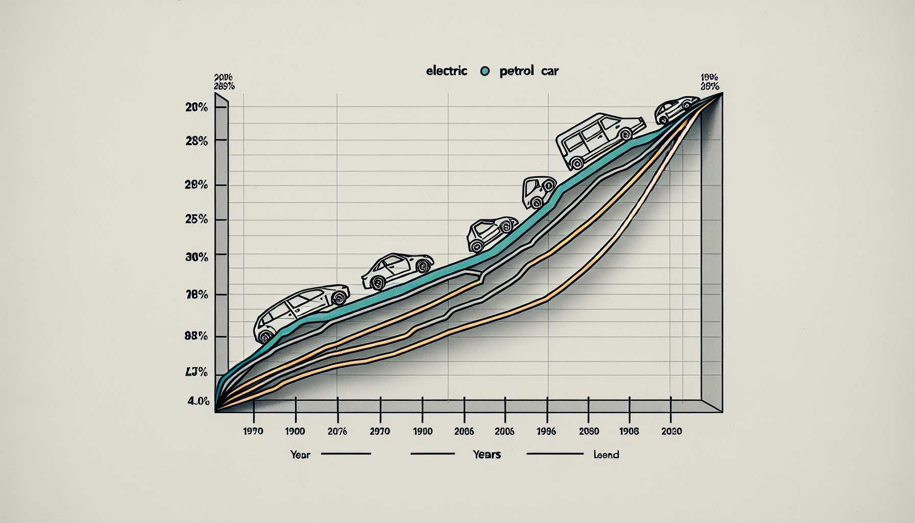 Electric vs. Petrol Cars in Norway Market Share