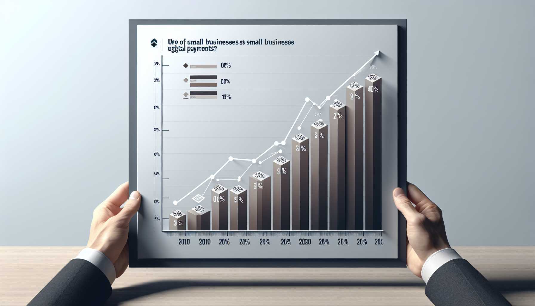 Graph showing the adoption of digital payments by small businesses in Canada